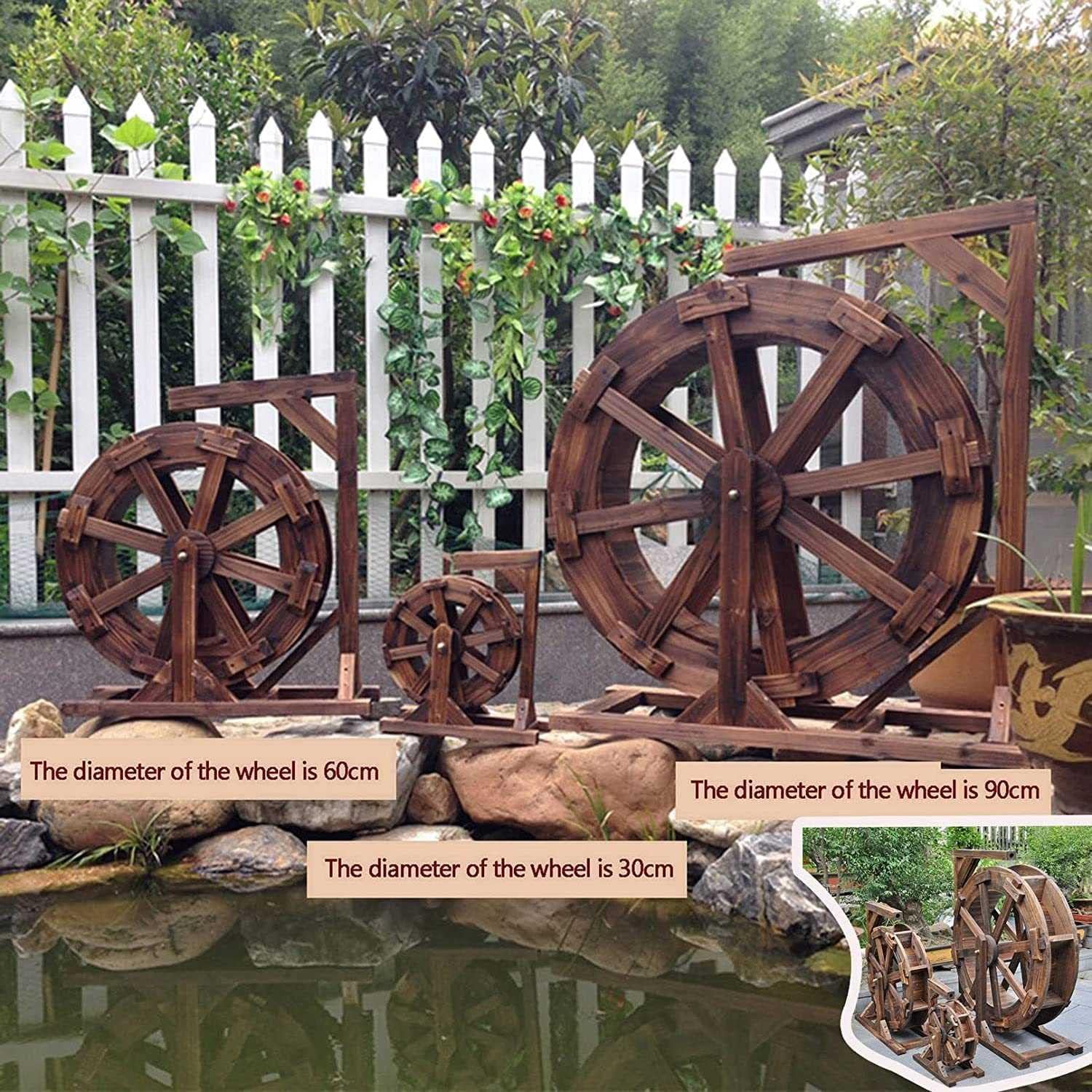 木製の車輪 水車 インテリア装飾用 【公式通販】